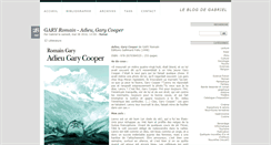 Desktop Screenshot of blog.gabrielvidal.fr
